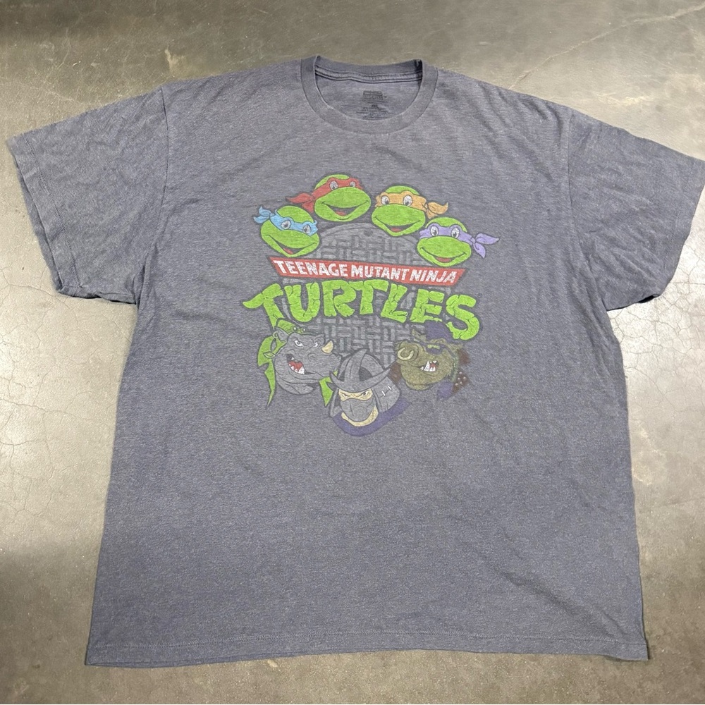Teenage Mutant Ninja Turtles Short Sleeve Shirt Size XXL